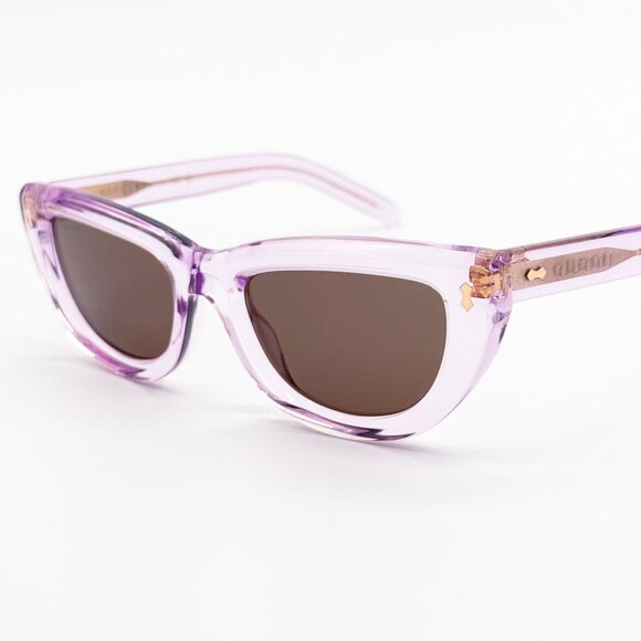 NEW GG1521S 004 GUCCI PURPLE BROWN WOMEN CAT EYE SUNGLASSES GUCCI